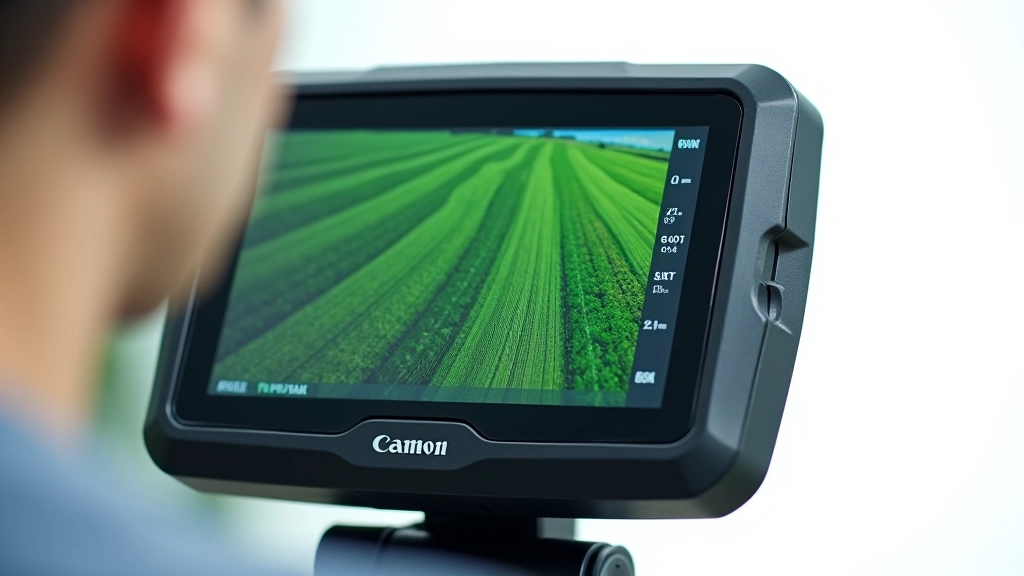 Datorekrāns ar GPS navigācijas karti, kas rāda lauku ar zilām un sarkaniem punktiem, un datus par pozīciju