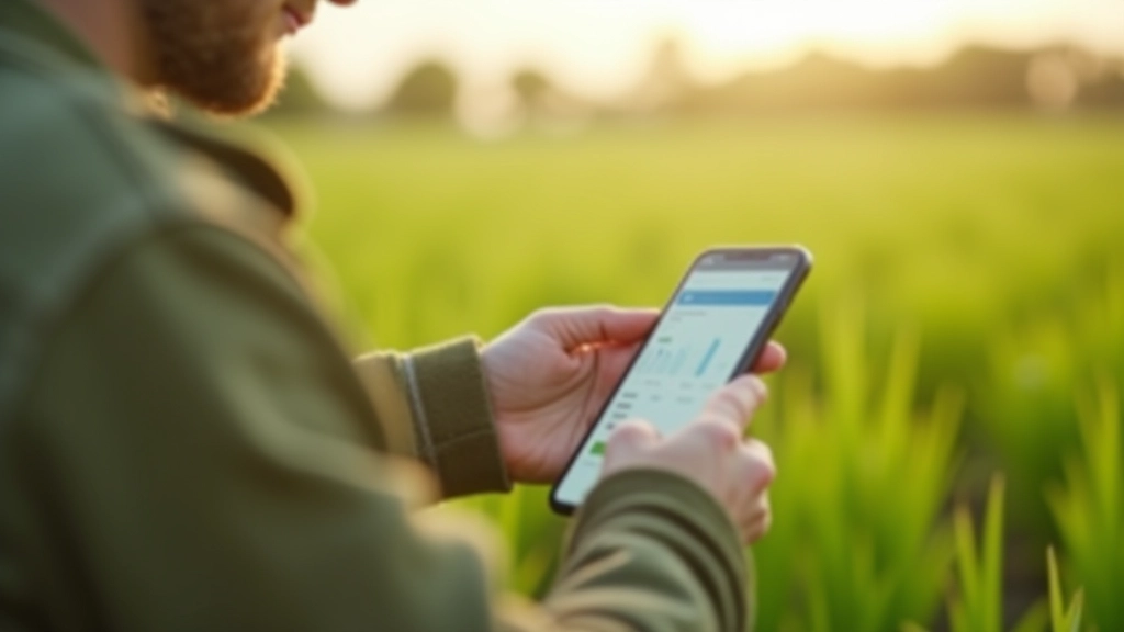 Lauksaimniecības dati uz vieda tālruņa
