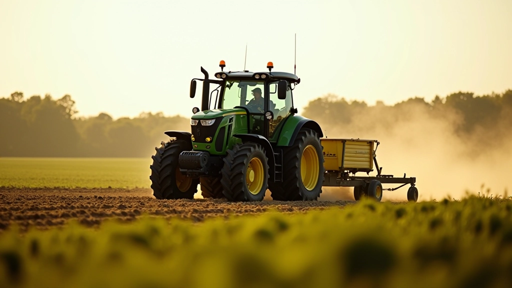 GPS vadīts traktors
